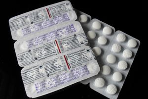 UTI에 흔히 사용되는 항생제인 트리메토프림-설파메톡사졸 정제