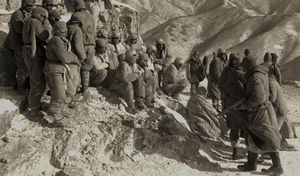 미 해병대에 포로로 잡힌 중국인 포로들, 1950년 12월