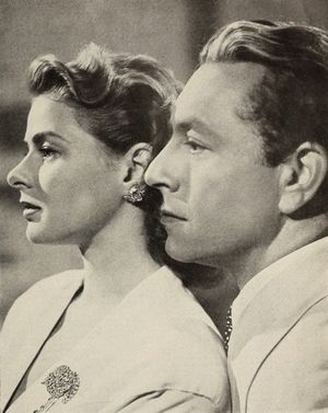 잉그리드 버그만과 폴 헨리드, 카사블랑카.