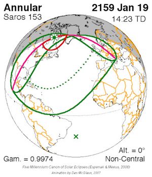 2159년 1월 19일(사로스 153)