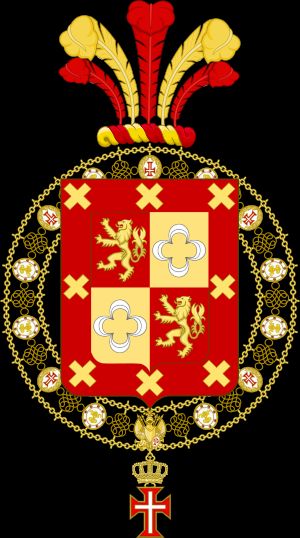 예이먼 데 벌레라의 그리스도 최고 훈장 기사 휘장