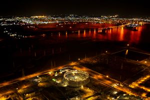 펄 시티의 야경