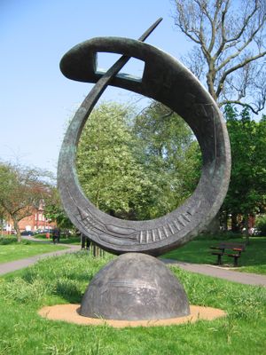 Whittle sculpture, Rugby