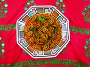 Beeh-ji-Bhaji, 연근 요리