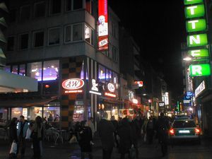 2003년 11월 독일 쾰른에 있는 KFC/A&W 레스토랑