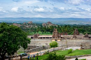 크리슈나 사원의 유적