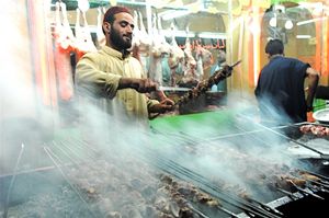 준비 중인 초판 케밥