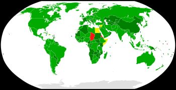 생물 무기 금지 조약의 체결 상황