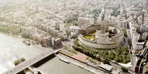 2009년 항공에서 본 라디오 프랑스 하우스