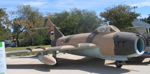 이스라엘 공군 박물관에 있는 시리아 MiG-17