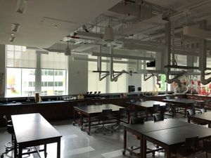 의예과 학생들이 자주 사용하는 해부학 실험실