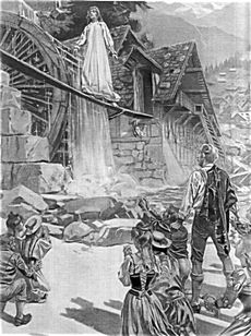 밀에서 몽유병 환자인 아미나