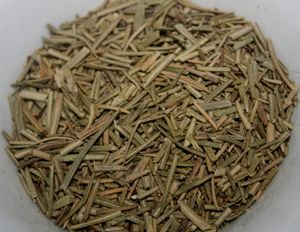 말린 로즈마리 잎