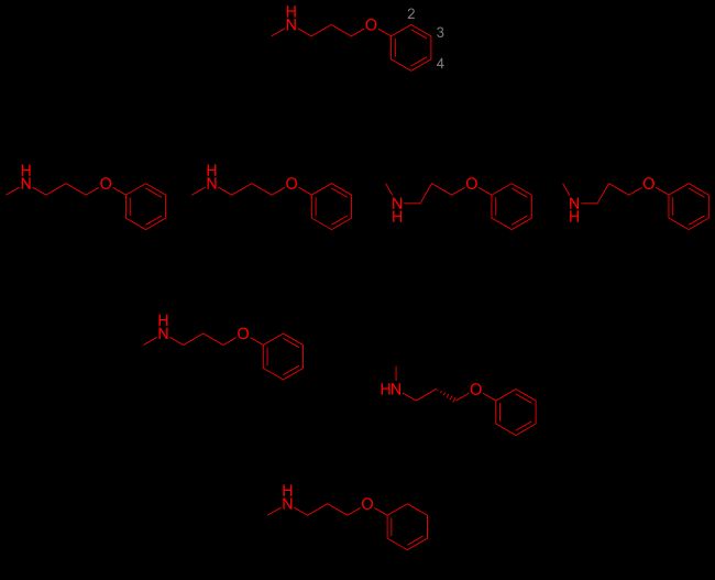Aryloxypropanamine scaffold and agents containing it.
