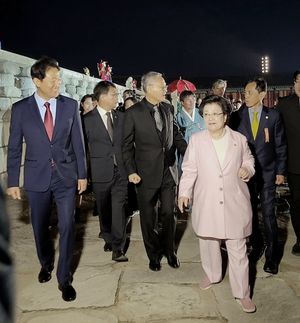 2023년 10월 15일 광화문 월대 복원식