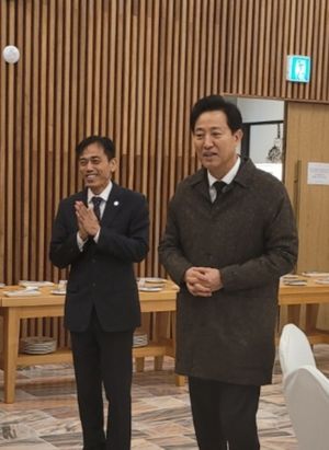 오세훈 서울시장과 이준 황손