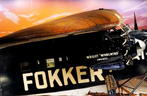  헨리 포드 박물관(The Henry Ford Museum)에 전시된 Fokker FVIIa/3M – Josephine Ford