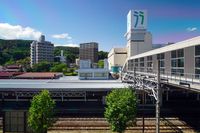 오카야역 주변의 상업 시설