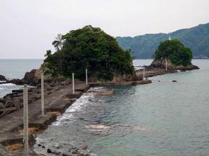 소메이도 기타지마(앞)와 미나미지마