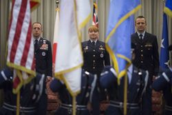 유엔군 후방 사령부 사령관 교대식2016년 1월 26일