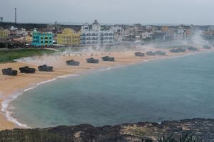 훈련 중인 중화민국 해병대 AAV