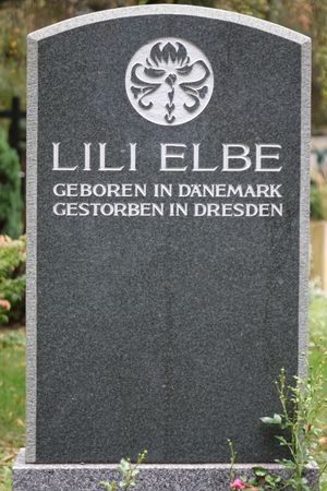 포커스 피처스(Focus Features)는 드레스덴에 있는 릴리 엘베의 묘지 보수 공사를 지원했다.