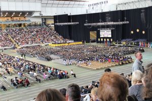 2017년 5월 키비 돔 졸업식