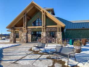 뉴욕주 치테넨고의 주간 고속도로 90호선의 여행 휴게소