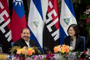 2017년 1월 중화민국 총통 차이잉원과의 회담