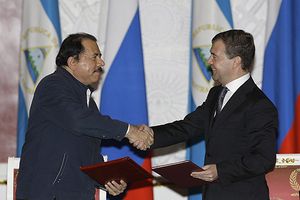 드미트리 메드베데프러시아 연방 대통령과의 회담 (2008년)