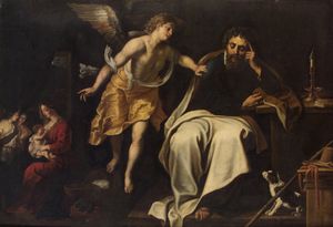 성 요셉의 꿈, c. 1625–1630, 헤라르트 세헤르스 그림