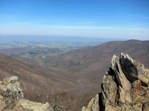 호크스빌 산 정상에서 바라본 전망