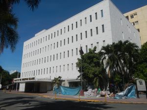 구 산토 도밍고 교회 부지의 현재 건물들