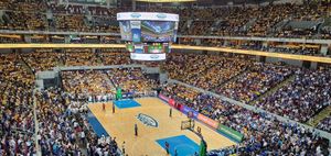 파사이의 몰 오브 아시아 아레나에서 열린 2019년 UST와 Ateneo 남자 농구 결승전 2차전