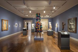 호놀룰루 미술관의 "인간적인 용어" 갤러리 설치