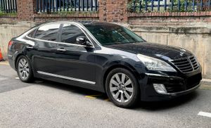 현대 뉴 에쿠스 (전기형) 정측면