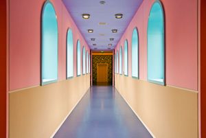 2009년 미술관 내부 복도