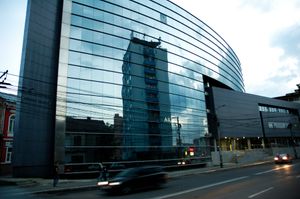 클루지-나포카 시내의 사무실 건물