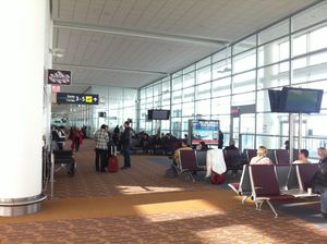 주 터미널 미국 출발 게이트