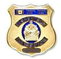 캐나다 교통부 검사관 자격 증명