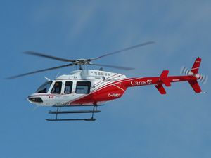 캐나다 교통부 Bell 407 헬리콥터 C-FMOT
