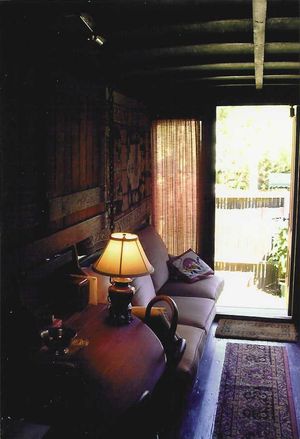 히피 트럭 내부