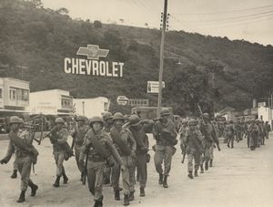 리우데자네이루 아레알의 정부군 병사들