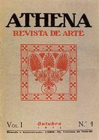 Athena — Art Journal  (페소아와 루이 바스가 1924–1925년에 편집한 5개의 호), 페소아, Ricardo Reis, Alberto Caeiro의 시와 Álvaro de Campos의 에세이를 게재했다.