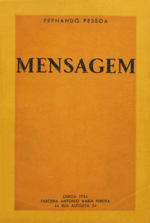 Mensagem, 1934년 초판본.