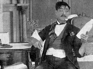  1914년 로맨틱 코미디 영화 미국 시민에서 배리모어, 그의 첫 장편 영화