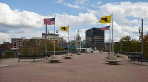 메인 스트리트 다리에서 본 라피엣