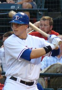 2010년 텍사스 레인저스의 신인 시절 스모크