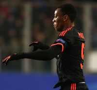 맨체스터 유나이티드에서 뛰는 마르시알(2015년)