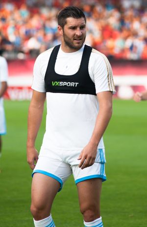 2013년 마르세유 경기 전 몸을 푸는 지냐크